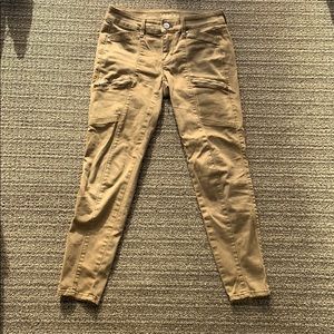 WHBM Skinny Ankle Brown Pants